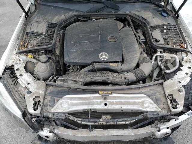 WDDWJ8DB0KF781187 - 2019 MERCEDES-BENZ C 300 Білий фото 11