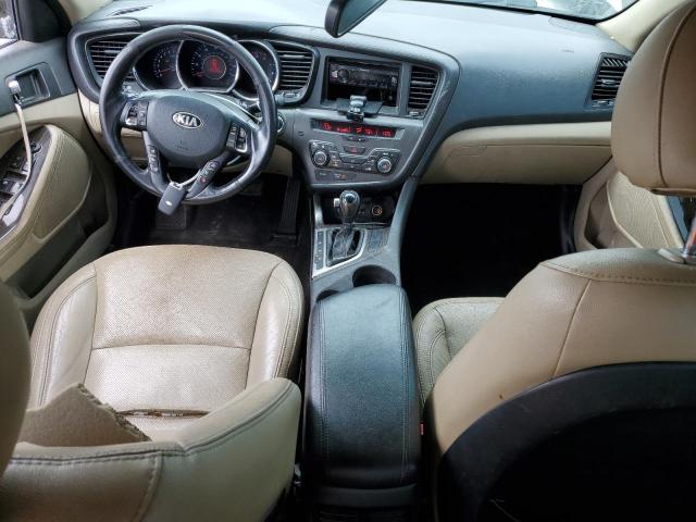 5XXGN4A79DG191621 - 2013 KIA OPTIMA EX SILVER photo 8