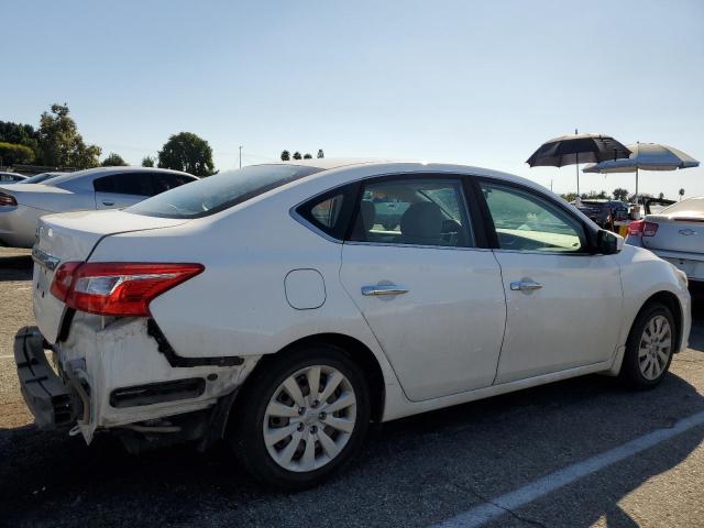 3N1AB7AP1HY333699 - 2017 NISSAN SENTRA S WHITE photo 3