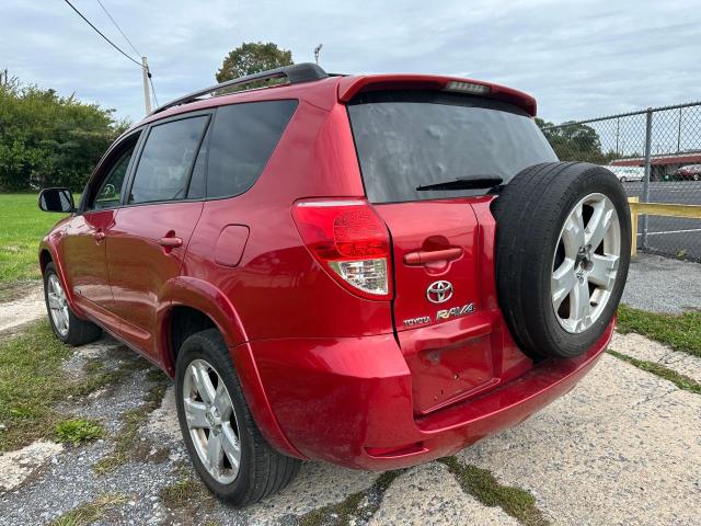 JTMBD32V266013815 - 2006 TOYOTA RAV4 SPORT RED photo 3