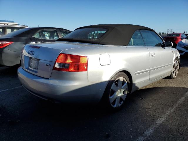 WAUAC48H26K006566 - 2006 AUDI A4 1.8 CABRIOLET SILVER photo 3