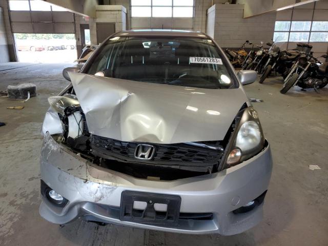 JHMGE8H54CC029694 - 2012 HONDA FIT SPORT SILVER photo 5