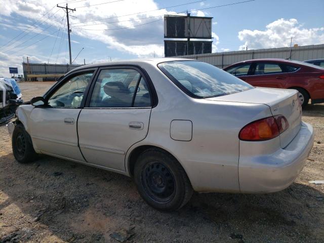 1NXBR12E31Z486516 - 2001 TOYOTA COROLLA CE SILVER photo 2