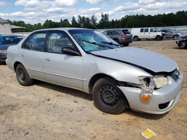 1NXBR12E31Z486516 - 2001 TOYOTA COROLLA CE SILVER photo 4