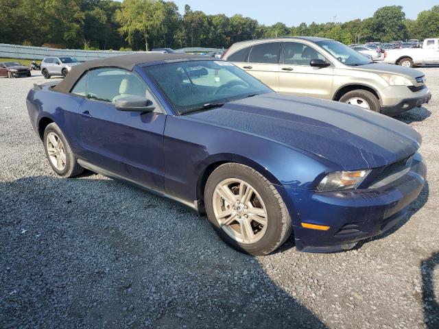 1ZVBP8EN8A5146994 - 2010 FORD MUSTANG BLUE photo 4