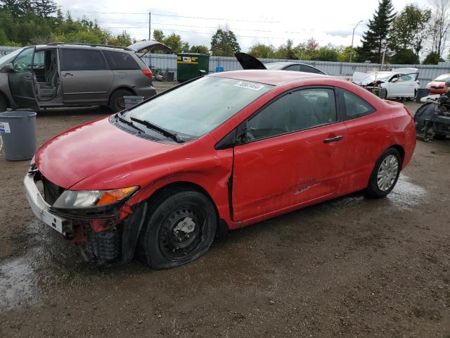 2HGFG12336H015049 - 2006 HONDA CIVIC DX VP RED photo 1