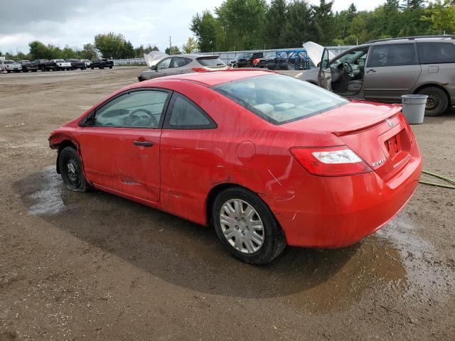 2HGFG12336H015049 - 2006 HONDA CIVIC DX VP RED photo 2