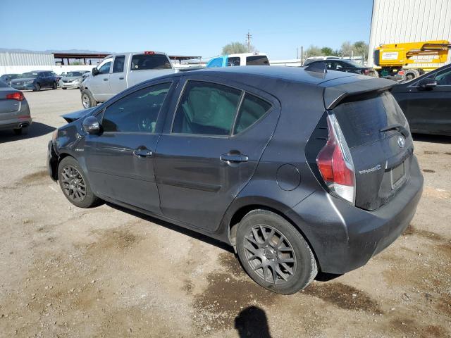 JTDKDTB39F1094291 - 2015 TOYOTA PRIUS C CHARCOAL photo 2