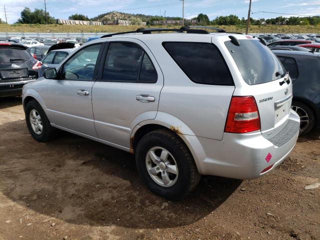 KNDJC736075692584 - 2007 KIA SORENTO EX SILVER photo 2