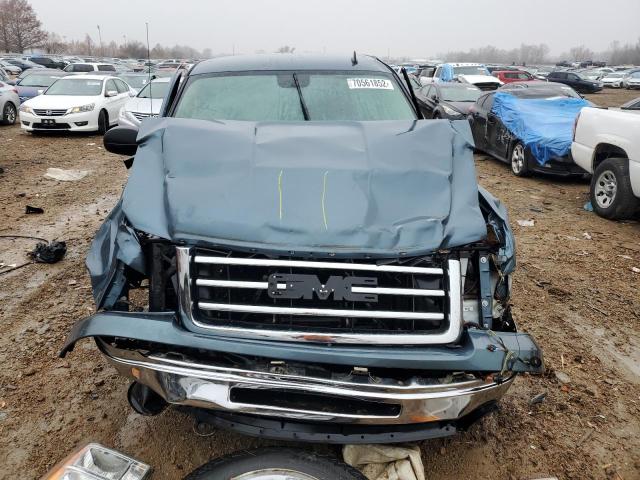 1GTR2VE75CZ167894 - 2012 GMC SIERRA K1500 SLE BLUE photo 5