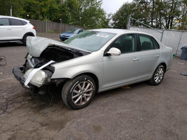 3VWAZ7AJ6AM114753 - 2010 VOLKSWAGEN JETTA LIMITED SILVER photo 1