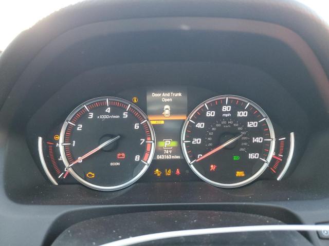 19UUB2F66KA007018 - 2019 ACURA TLX TECHNOLOGY WHITE photo 9