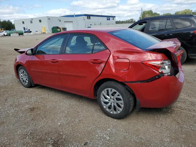 2T1BURHE2KC242833 - 2019 TOYOTA COROLLA L 红色 照片 2