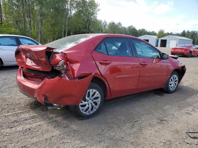 2T1BURHE2KC242833 - 2019 TOYOTA COROLLA L 红色 照片 3