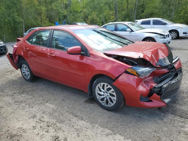 2T1BURHE2KC242833 - 2019 TOYOTA COROLLA L 红色 照片 4