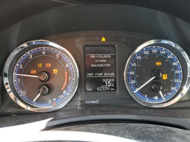 2T1BURHE2KC242833 - 2019 TOYOTA COROLLA L 红色 照片 9