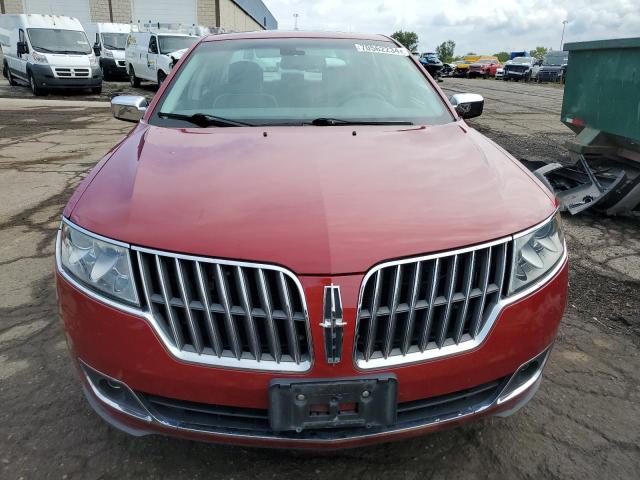 3LNHL2JCXAR612878 - 2010 LINCOLN MKZ RED photo 5