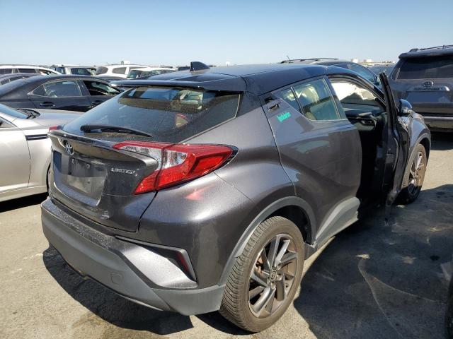 JTNKHMBX4M1118650 - 2021 TOYOTA C-HR XLE GRAY photo 3