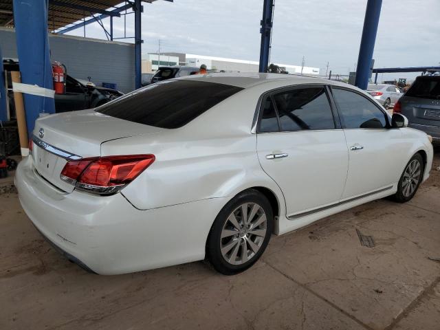 4T1BK3DB6BU383384 - 2011 TOYOTA AVALON BASE Белый фото 3