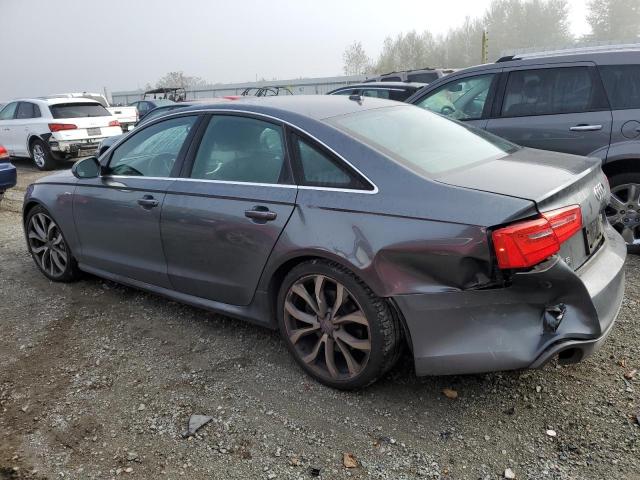 WAUHGAFC8EN043515 - 2014 AUDI A6 PRESTIGE ნაცრისფერი ფოტო 2