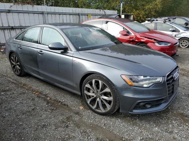 WAUHGAFC8EN043515 - 2014 AUDI A6 PRESTIGE ნაცრისფერი ფოტო 4