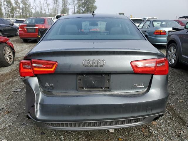 WAUHGAFC8EN043515 - 2014 AUDI A6 PRESTIGE ნაცრისფერი ფოტო 6