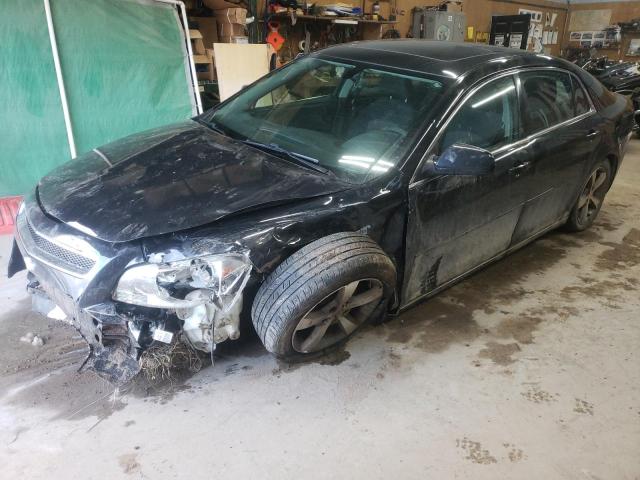 1G1ZC5E16BF340081 - 2011 CHEVROLET MALIBU 1LT BLACK photo 1