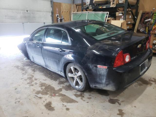 1G1ZC5E16BF340081 - 2011 CHEVROLET MALIBU 1LT BLACK photo 2