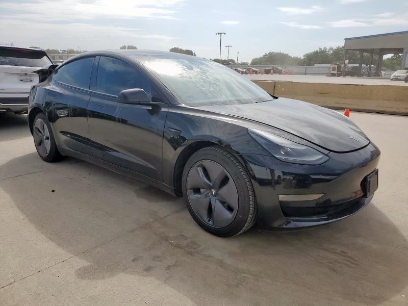 5YJ3E1EB4MF919036 - 2021 TESLA MODEL 3 შავი ფოტო 4