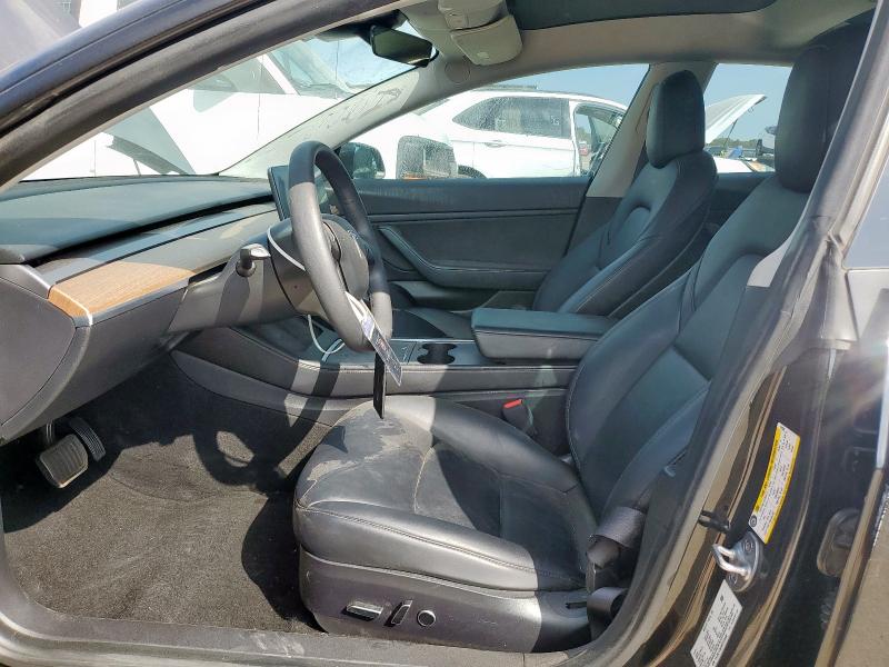 5YJ3E1EB4MF919036 - 2021 TESLA MODEL 3 შავი ფოტო 7
