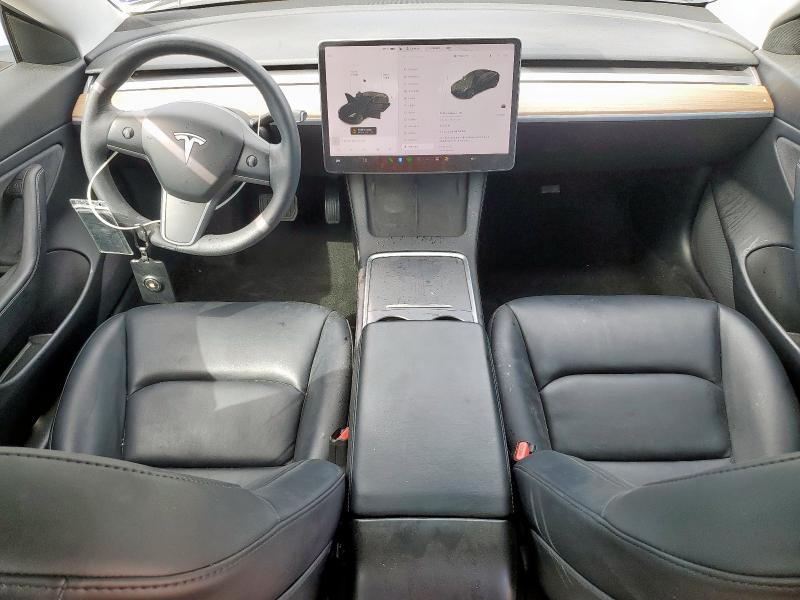 5YJ3E1EB4MF919036 - 2021 TESLA MODEL 3 შავი ფოტო 8