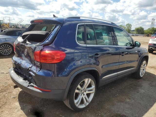 WVGBV7AX9CW603797 - 2012 VOLKSWAGEN TIGUAN S BLUE photo 3