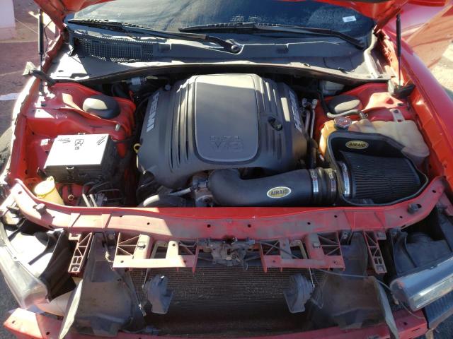 2C3CDXCT1EH363236 - 2014 DODGE CHARGER R/T RED photo 11