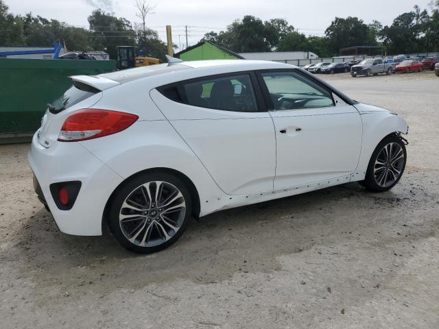KMHTC6AE9HU310410 - 2017 HYUNDAI VELOSTER TURBO WHITE photo 3