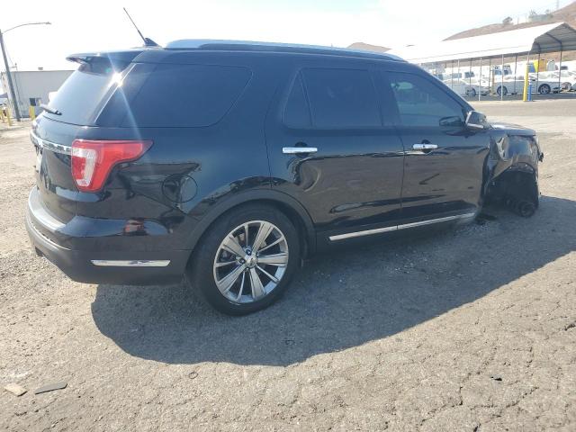 1FM5K7F8XJGB11293 - 2018 FORD EXPLORER LIMITED Чорний фото 3