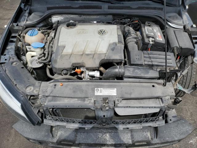3VWLL7AJ7CM409812 - 2012 VOLKSWAGEN JETTA TDI Մոխրագույն լուսանկար 11