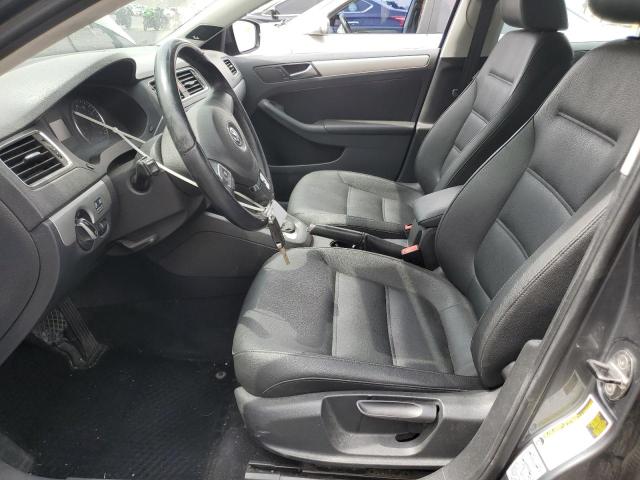 3VWLL7AJ7CM409812 - 2012 VOLKSWAGEN JETTA TDI Մոխրագույն լուսանկար 7