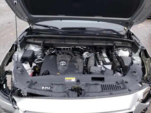 5TDHZRBHXMS146814 - 2021 TOYOTA HIGHLANDER XLE ვერცხლისფერი ფოტო 12