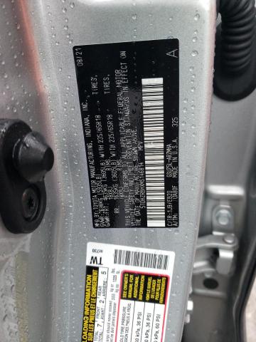 5TDHZRBHXMS146814 - 2021 TOYOTA HIGHLANDER XLE SILVER photo 13