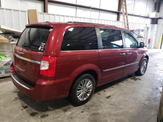 2C4RC1CG2FR572439 - 2015 CHRYSLER TOWN & COU TOURING L RED photo 3