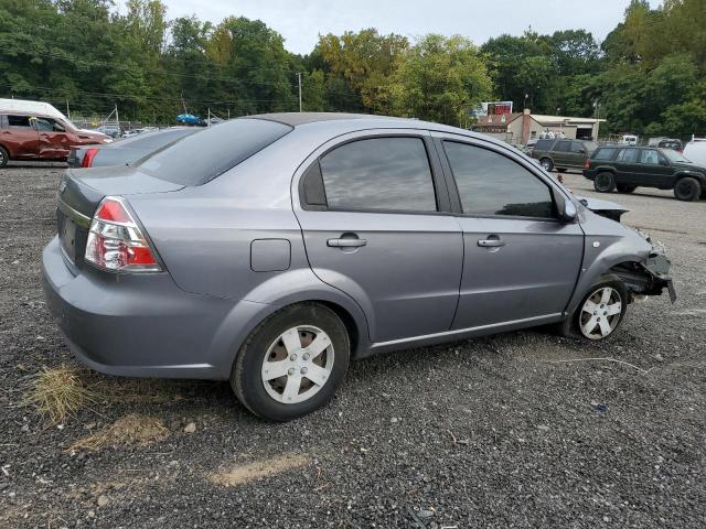 KL1TD56688B132876 - 2008 CHEVROLET AVEO BASE GRAY photo 3