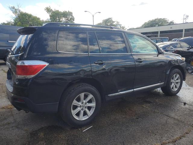 5TDBK3EH6DS180011 - 2013 TOYOTA HIGHLANDER BASE Черный фото 3