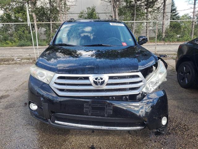5TDBK3EH6DS180011 - 2013 TOYOTA HIGHLANDER BASE Черный фото 5