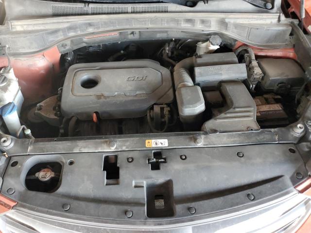 5XYZU3LB9JG521868 - 2018 HYUNDAI SANTA FE S ORANGE photo 12