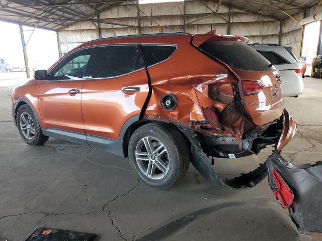 5XYZU3LB9JG521868 - 2018 HYUNDAI SANTA FE S ORANGE photo 2