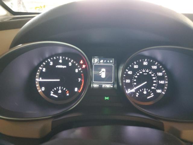 5XYZU3LB9JG521868 - 2018 HYUNDAI SANTA FE S ORANGE photo 9