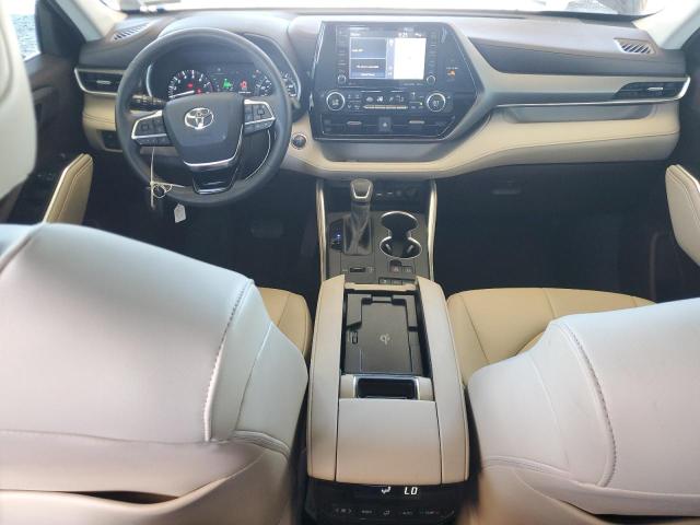 5TDHZRAH6LS008350 - 2020 TOYOTA HIGHLANDER XLE Azul foto 8