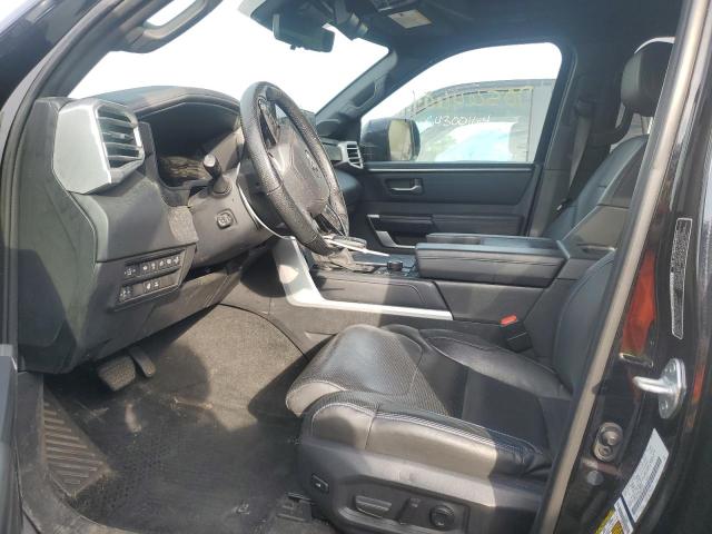 5TFNA5EC8NX007277 - 2022 TOYOTA TUNDRA CREWMAX PLATINUM შავი ფოტო 7
