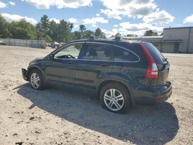 5J6RE4H70BL118580 - 2011 HONDA CR-V EXL BLACK photo 2