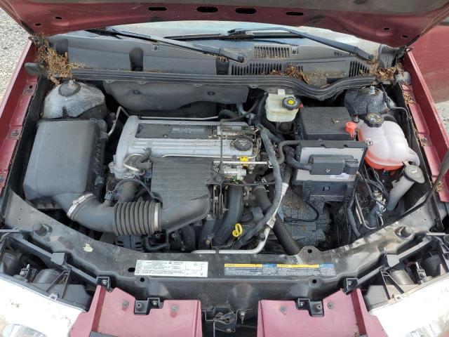 1G8AZ52F84Z176895 - 2004 SATURN ION LEVEL 2 BURGUNDY photo 11